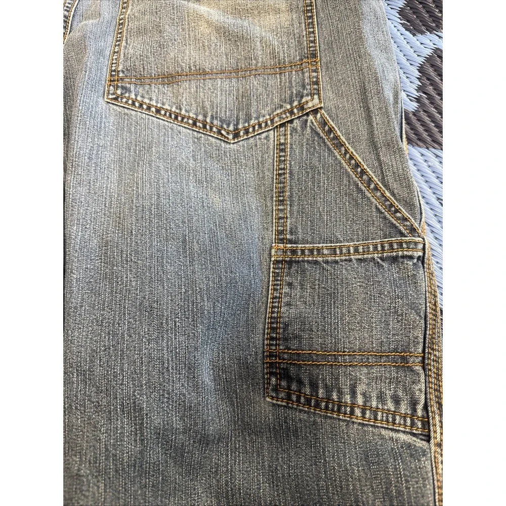 Vintage Ecko‎ Unltd Carpenter Jeans Mens 34 Baggy Y2K Skate Hip Hop Denim